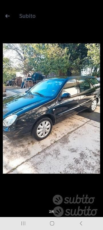 Usata Citroën Xsara 110 CV (80 kW) 2002 Nero Station wagon