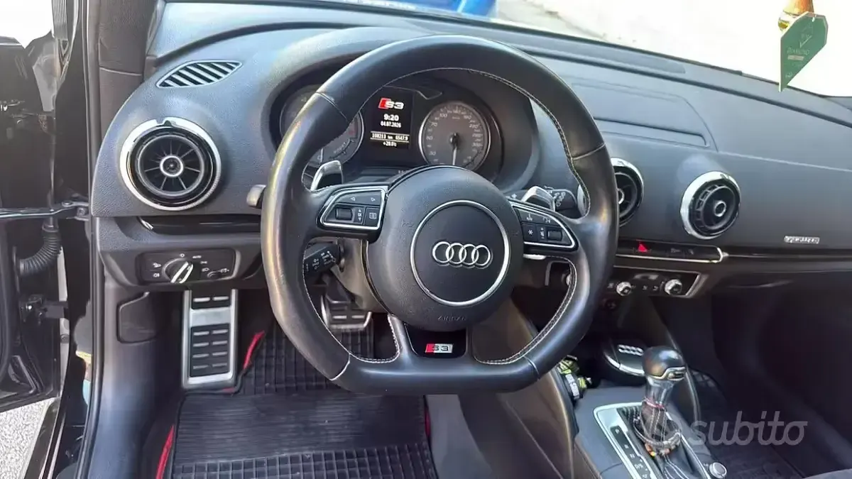 Usata Audi S3 300 CV (220 kW) 2013 Nero Berlina