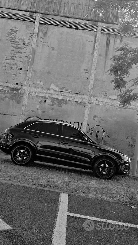 Usata Audi Q3 Ambiente 150 CV (110 kW) 2016 Nero SUV