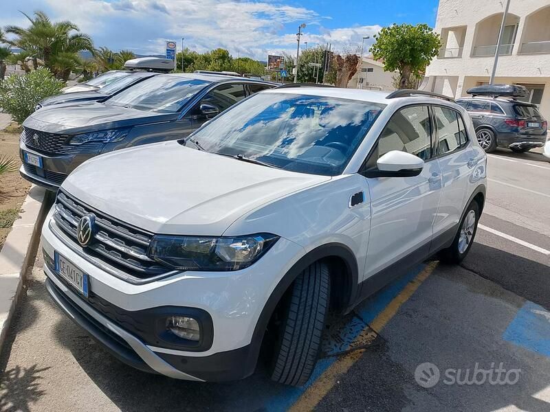 Bianco Usata 2021 VW T-Cross SUV | 19.000 € (Cara) - Immagine 1/4