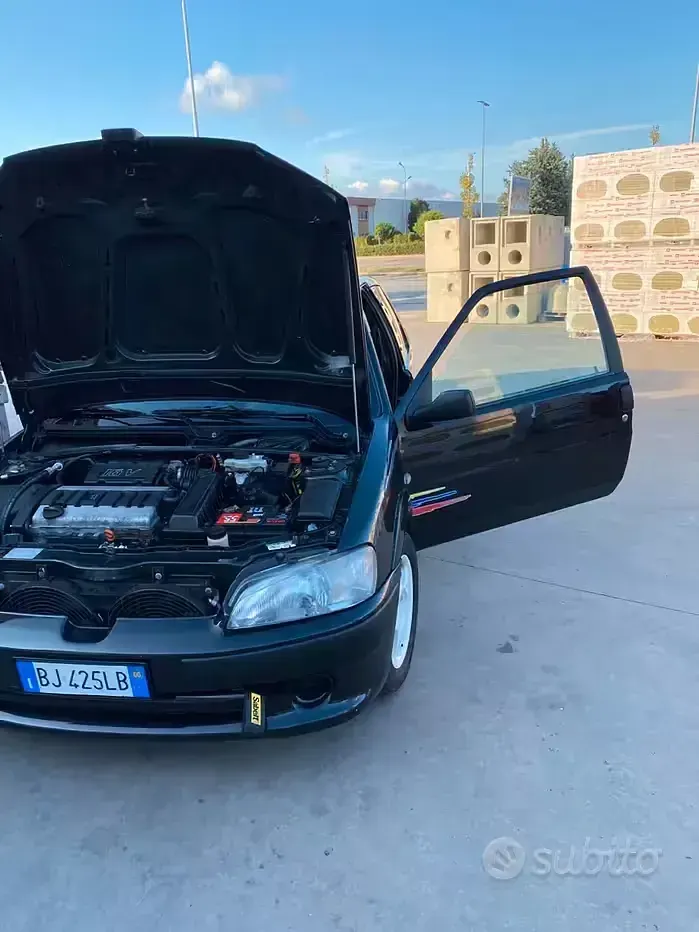 Usata Peugeot 106 118 CV (86 kW) 2000 Nero Utilitaria