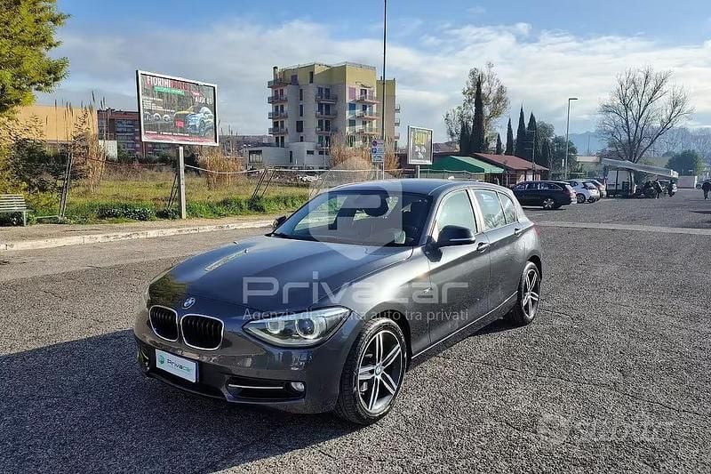 Usata BMW 116 Efficient Dynamics 116 CV (85 kW) 2015 Grigio Utilitaria
