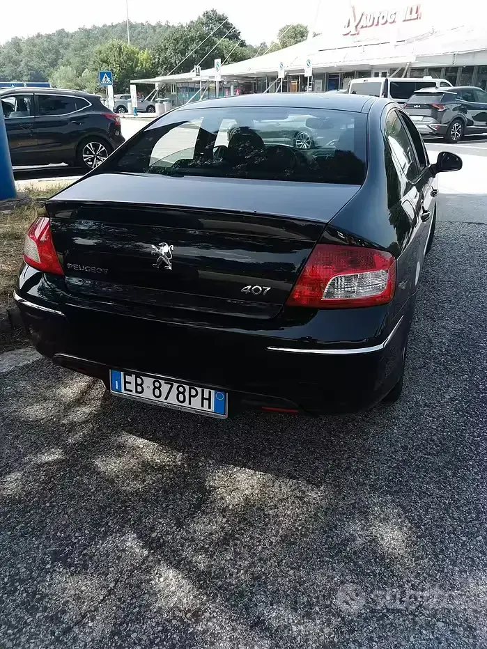 Usata Peugeot 407 109 CV (80 kW) 2010 Nero Berlina