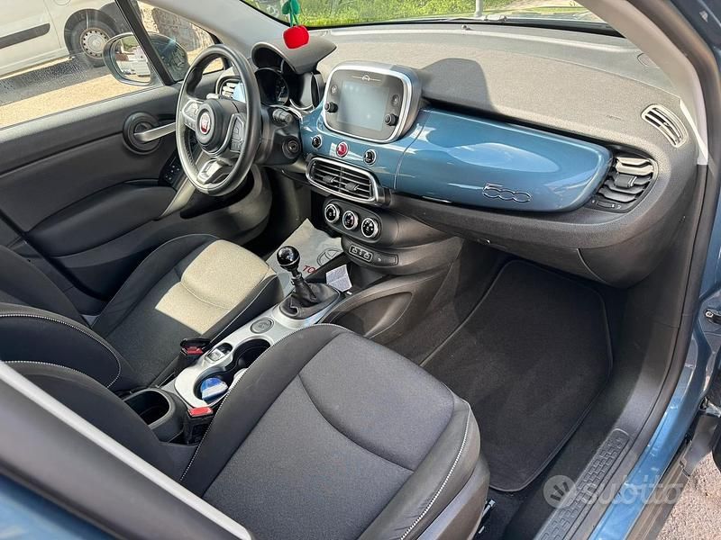 Usata Fiat 500 95 CV (69 kW) 2019 Blu Utilitaria