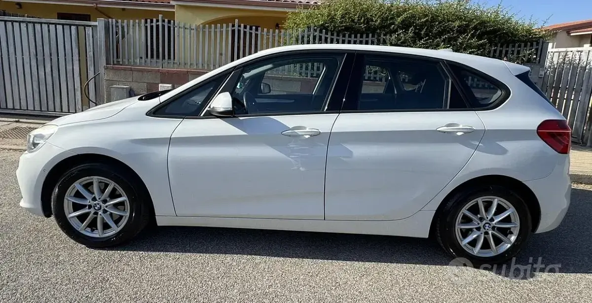 Usata BMW 216 Active Tourer 116 CV (85 kW) 2016 Bianco Monovolume