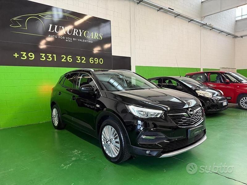 Usata Opel Grandland X Ultimate 120 CV (88 kW) 2018 Nero SUV
