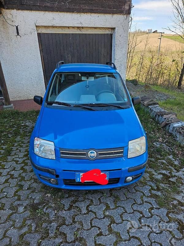 Usata Fiat Panda 2005 Blu Utilitaria