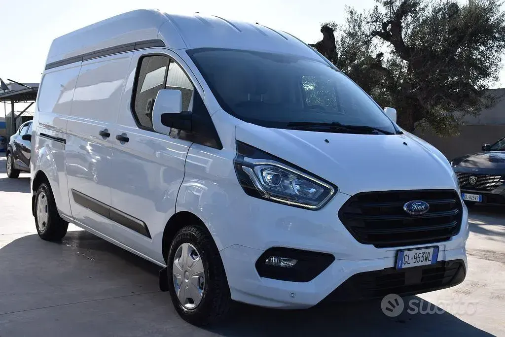 Usata Ford Transit Custom 131 CV (96 kW) 2022 Bianco Berlina