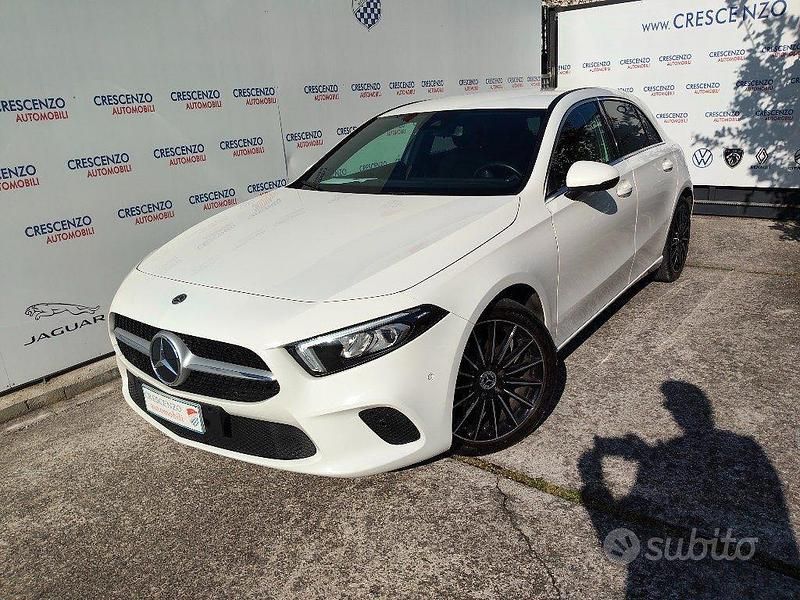 Usata Mercedes A180 116 CV (85 kW) 2018 Bianco Berlina