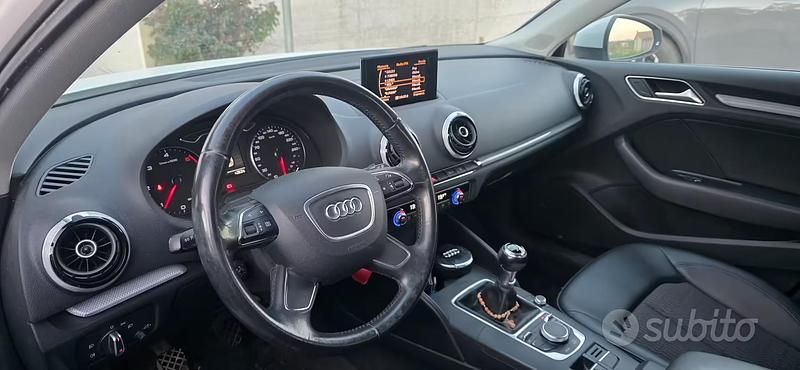 Usata Audi A3 2013 Bianco Berlina
