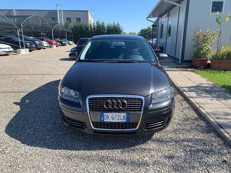 Usata Audi A3 Ambiente 140 CV (102 kW) 2007 Nero Berlina