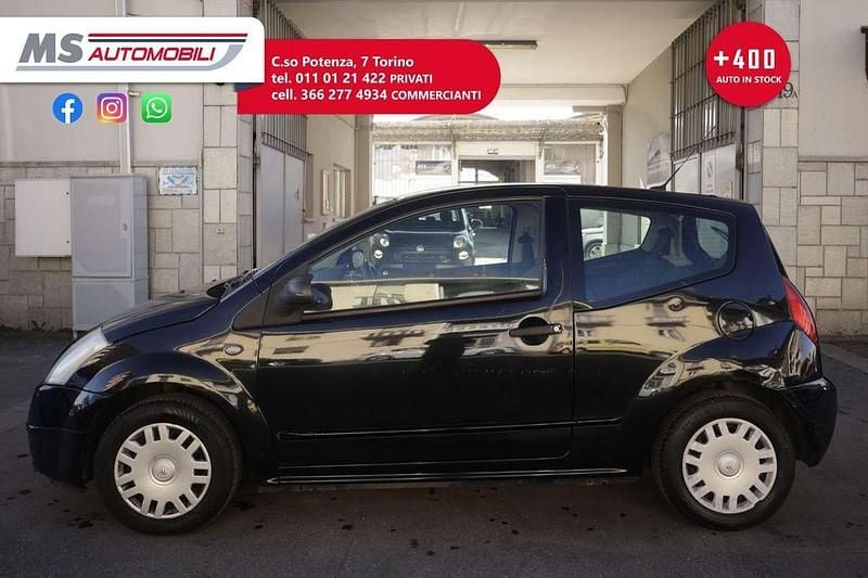 Usata Citroën C2 Exclusive 60 CV (44 kW) 2005 Nero Utilitaria