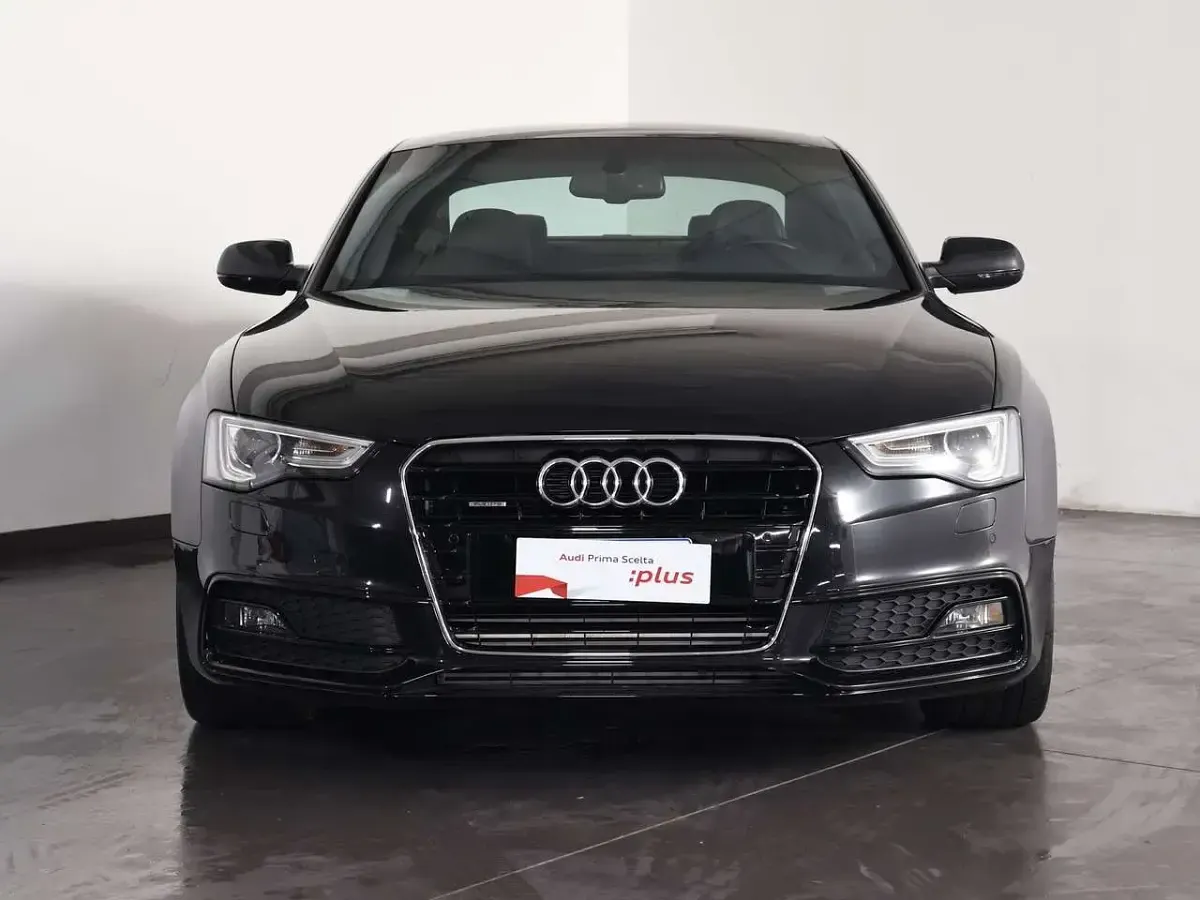 Usata Audi A5 S-Line 177 CV (130 kW) 2015 Nero profondo perla Coupé