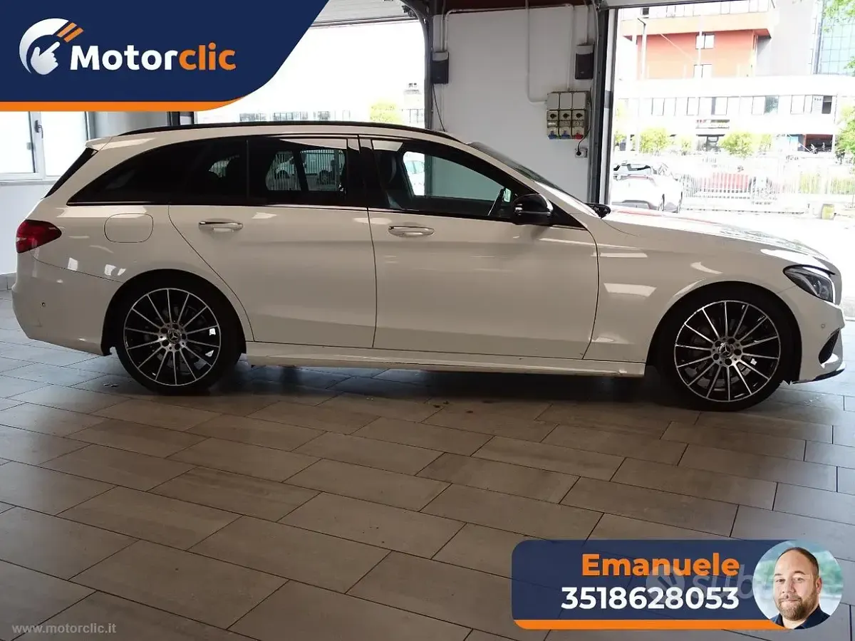 Brugt Mercedes C220 Premium 170 HK (125 kW) 2017 Hvid Stationcar