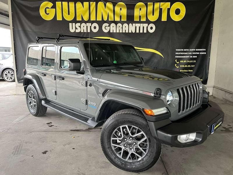Usata Jeep Wrangler Sahara 272 CV (200 kW) 2022 Grigio SUV