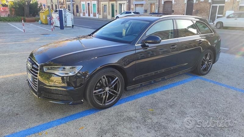 Usata Audi A6 190 CV (139 kW) 2019 Nero Station wagon