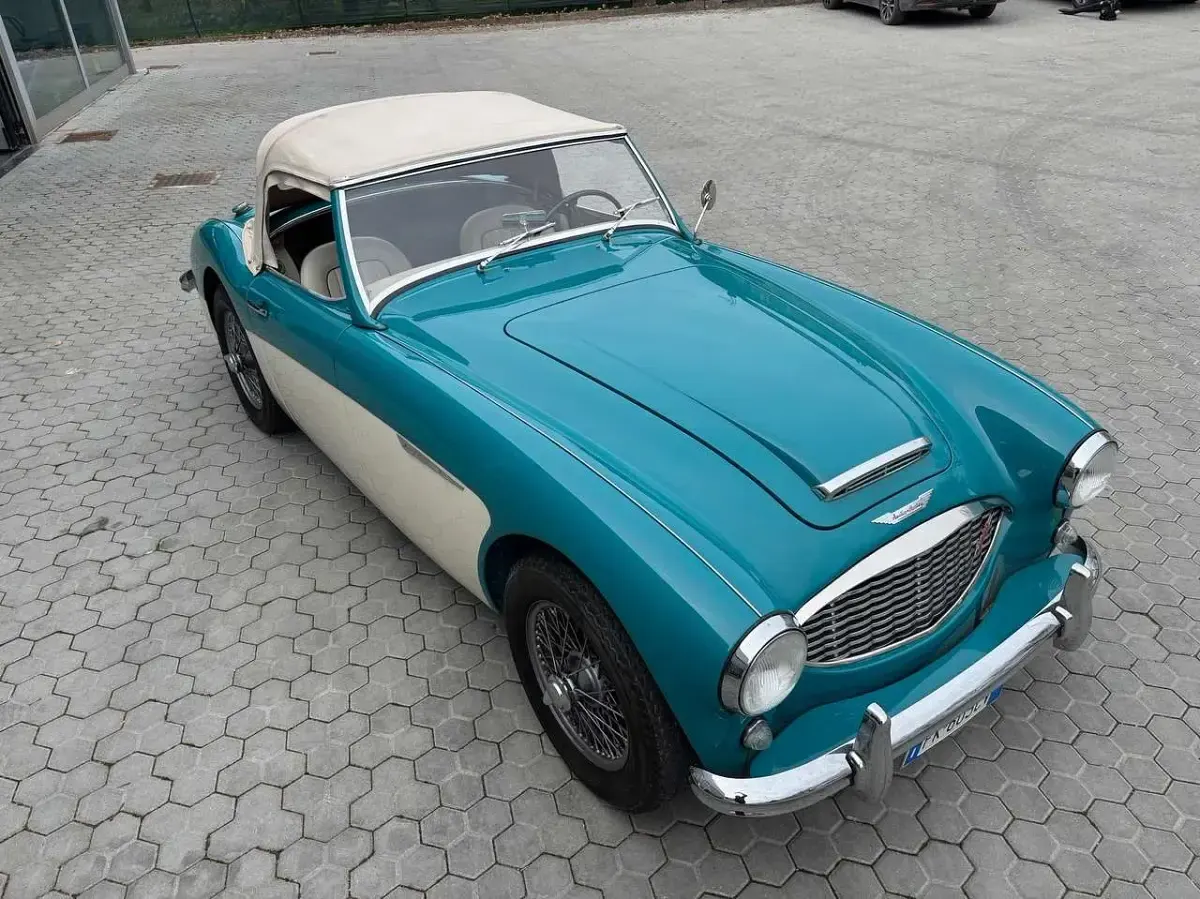 Usata Austin Healey 3000 MK I 131 CV (96 kW) 1959 Verde Cabrio