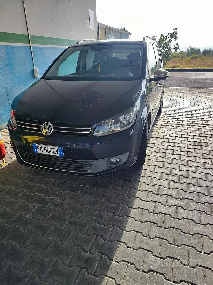 Usata VW Touran 150 CV (110 kW) 2012 Bluazzurro Monovolume