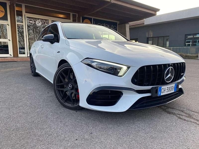 Usata Mercedes A45 AMG AMG 421 CV (309 kW) 2022 Bianco Berlina