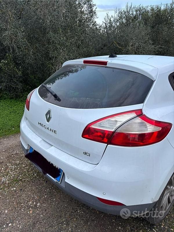 Usata Renault Mégane 110 CV (80 kW) 2013 Bianco Berlina