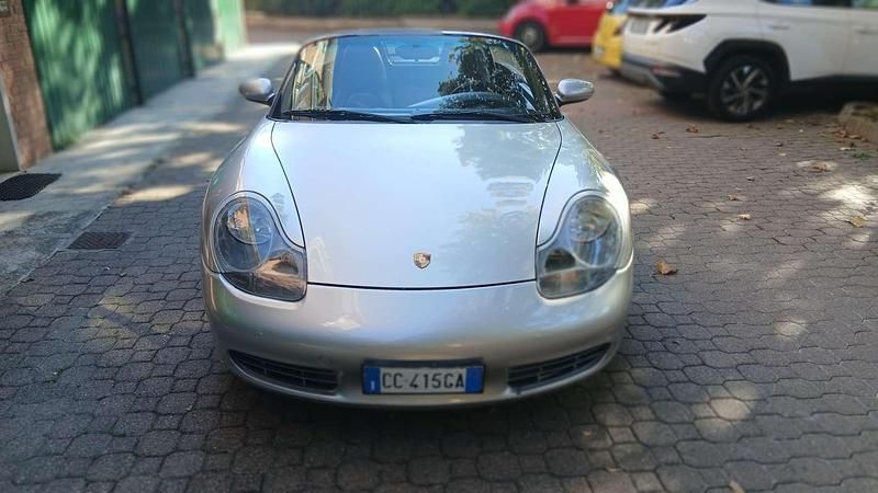 Usata Porsche 986 Boxster 220 CV (161 kW) 2000 Argento Cabrio