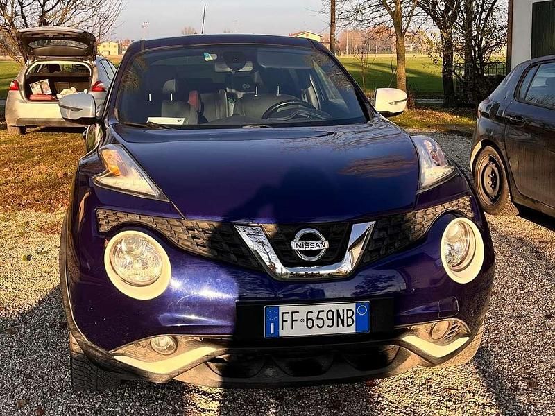 Usata Nissan Juke N-Connecta 110 CV (80 kW) 2016 Blu/azzurro SUV