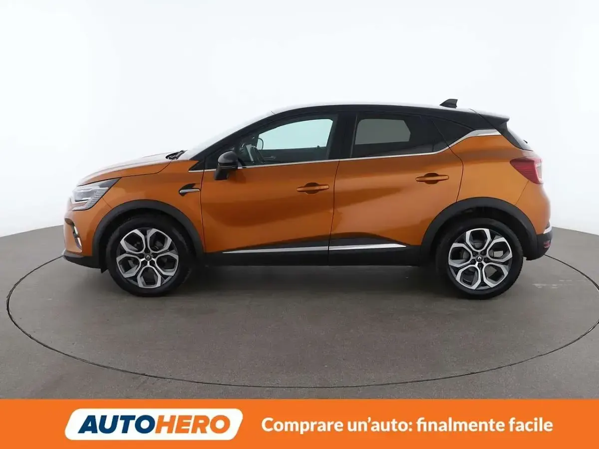Usata Renault Captur Intens 116 CV (85 kW) 2019 Arancione SUV