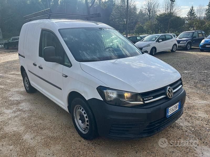 Usata VW Caddy 110 CV (80 kW) 2019 Bianco Monovolume