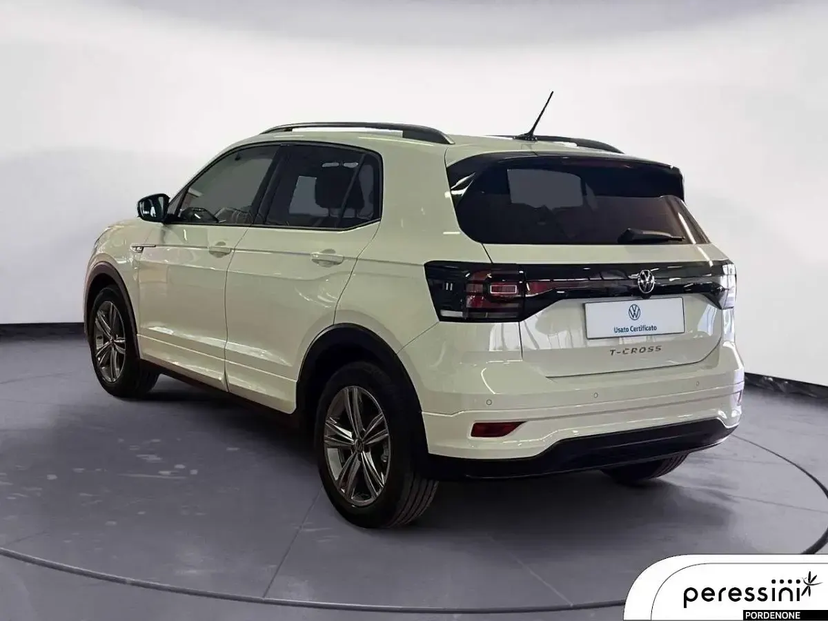Usata VW T-Cross Sportline 110 CV (80 kW) 2023 Bianco SUV