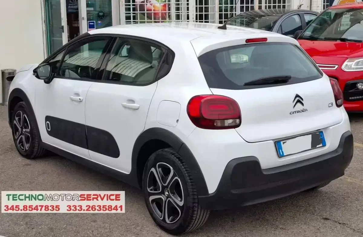 Usata Citroën C3 83 CV (61 kW) 2020 Bianco Utilitaria