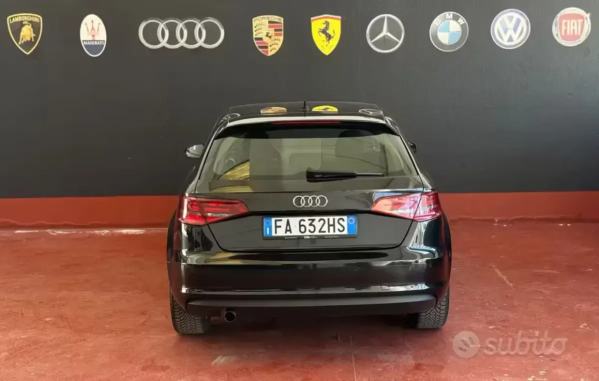 Occasion Audi A3 Ambition 105 PK (77 kW) 2013 Zwart Sedan