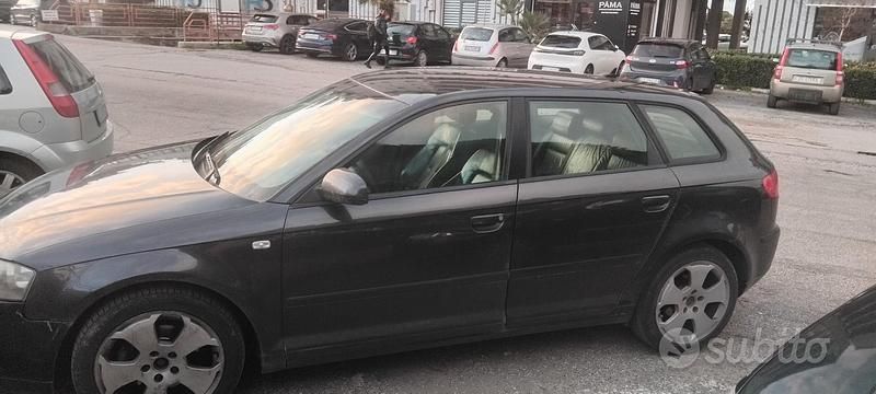 Usata Audi A3 Ambition 140 CV (102 kW) 2004 Nero Utilitaria