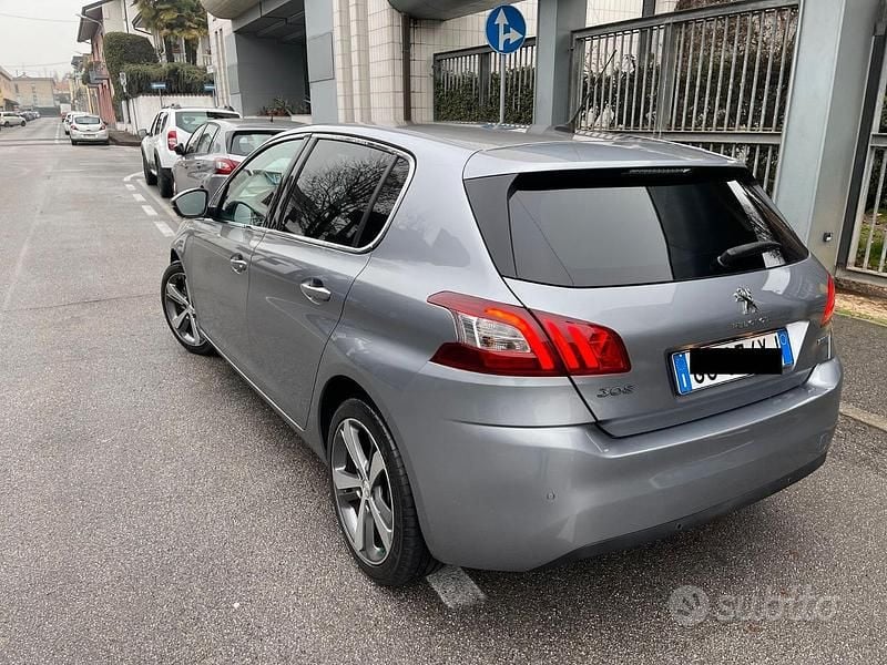 Usata Peugeot 308 Allure 120 CV (88 kW) 2016 Grigio Berlina