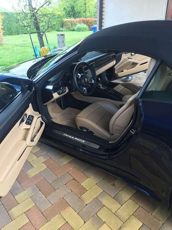 Usata Porsche 991 450 CV (330 kW) 2017 Blu/azzurro Cabrio