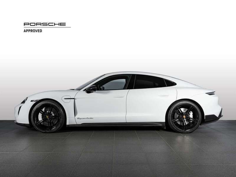 Usata Porsche Taycan Turbo 141 kW (193 CV) 2023 Bianco carrara Berlina