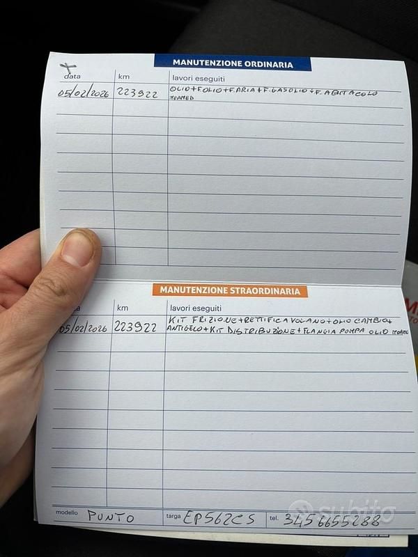 Usata Fiat Grande Punto 75 CV (55 kW) 2013 Grigio Utilitaria