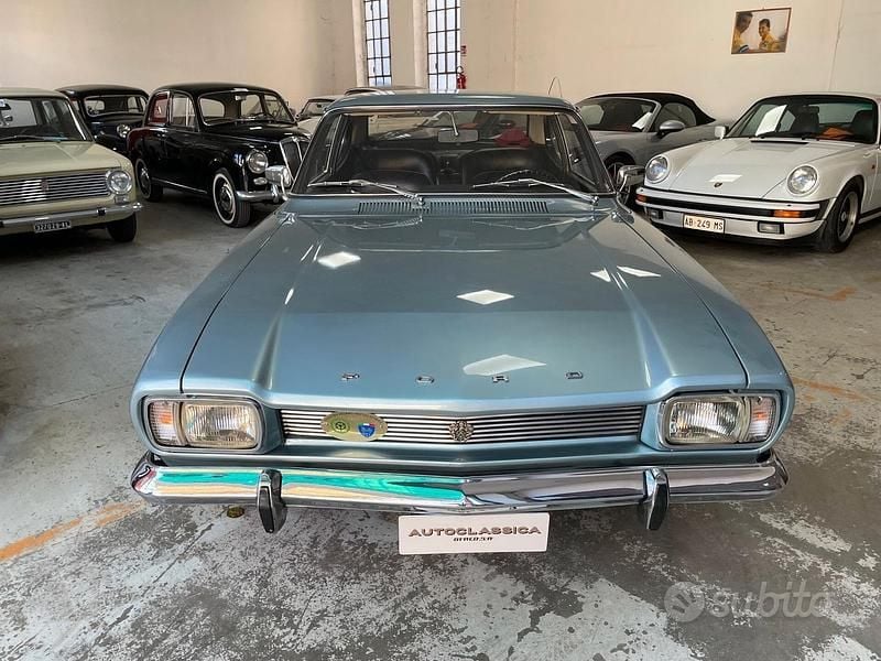 Begagnad Ford Capri 1960 Blå Sportkupé