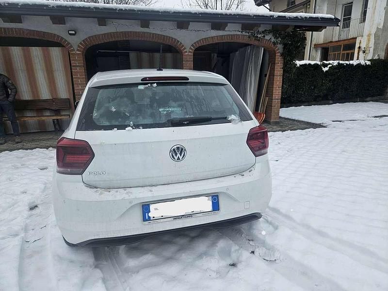 Usata VW Polo Trendline 80 CV (58 kW) 2018 Bianco Utilitaria