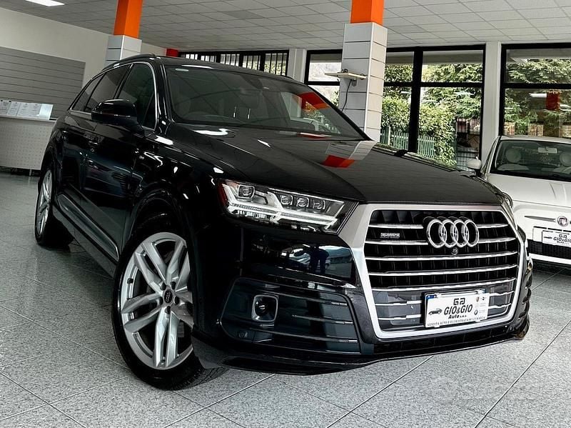 Usata Audi Q7 S-Line 272 CV (200 kW) 2015 Nero SUV