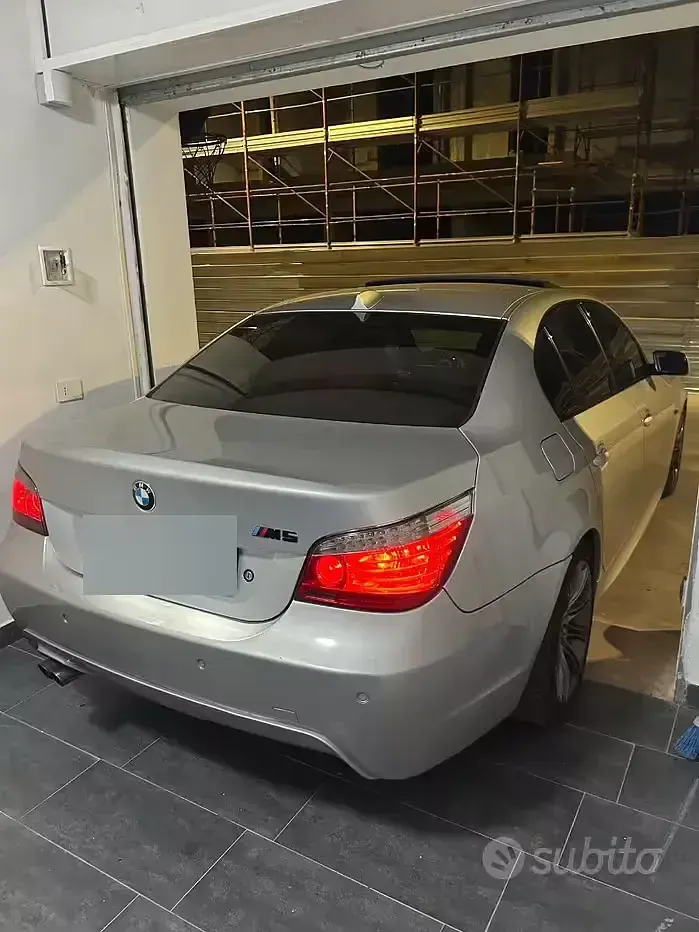 Usata BMW 530 M Sport 235 CV (172 kW) 2008 Marrone Berlina