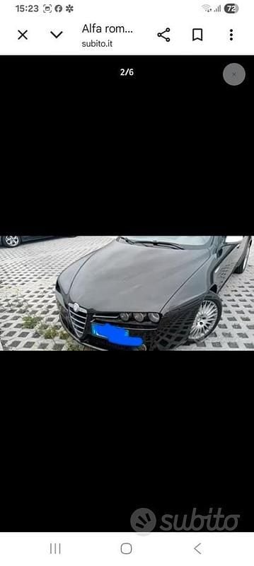 Usata Alfa Romeo 159 150 CV (110 kW) 2007 Nero Berlina