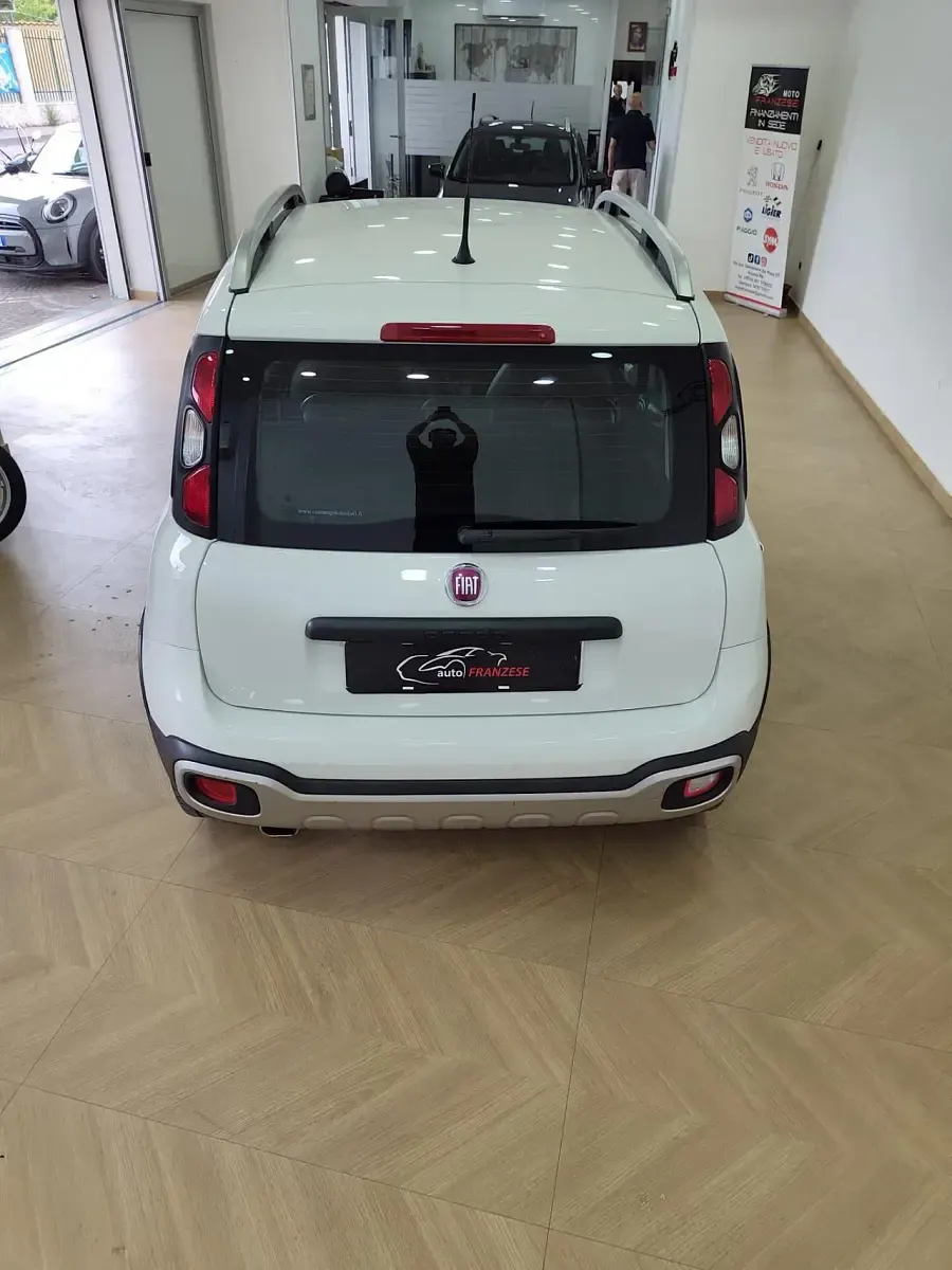 Usata Fiat Panda 4x4 S 84 CV (61 kW) 2019 Bianco Utilitaria