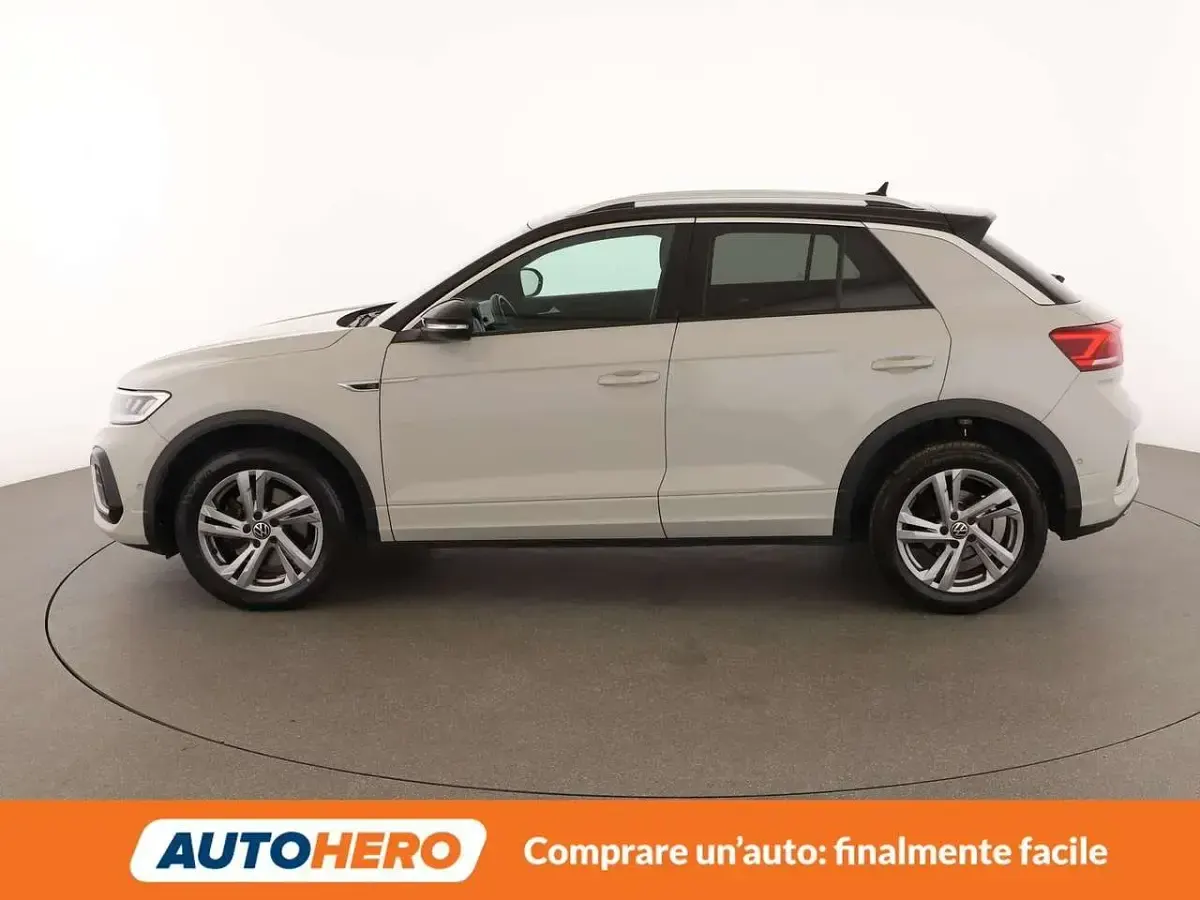 Usata VW T-Roc R-line 150 CV (110 kW) 2022 Beige SUV
