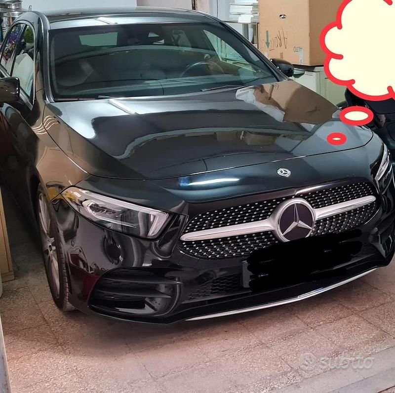 Usata Mercedes A180 Premium 2018 Nero Berlina