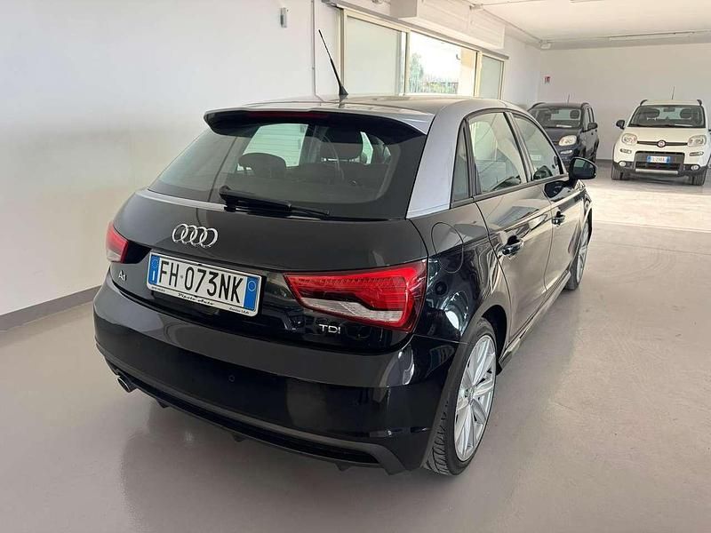Usata Audi A1 Sportback S-Line 90 CV (66 kW) 2017 Nero Utilitaria