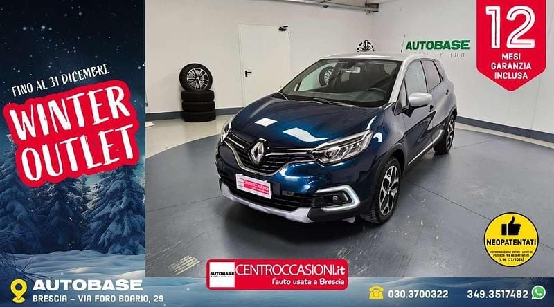 Blu/azzurro Usata 2018 Renault Captur Intens SUV | 9500 € (Buon prezzo) - Immagine 1/3