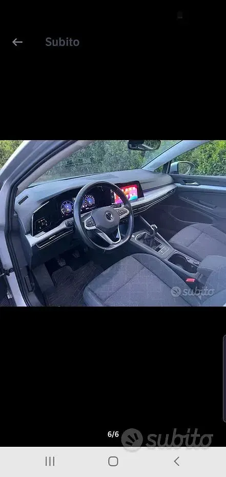 Usata VW Golf VIII 116 CV (85 kW) 2020 Berlina