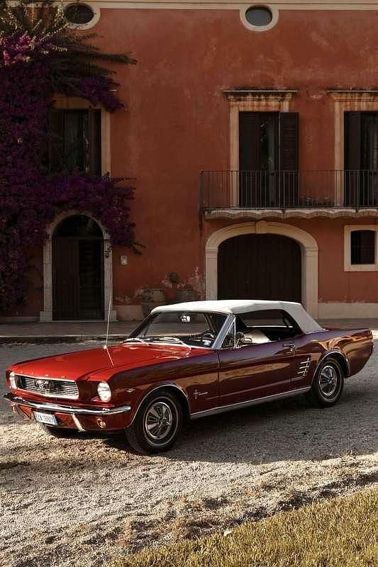 Usata Ford Mustang Convertible 299 CV (219 kW) 1965 Rosso Cabrio