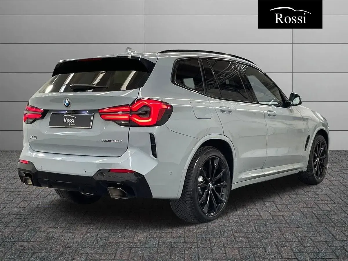Usata BMW X3 M Sport 191 CV (140 kW) 2022 Grigio chiaro SUV