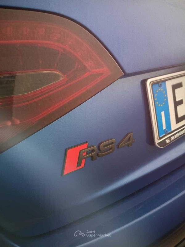 Usata Audi RS4 Comfort 450 CV (330 kW) 2013 Blu Station wagon